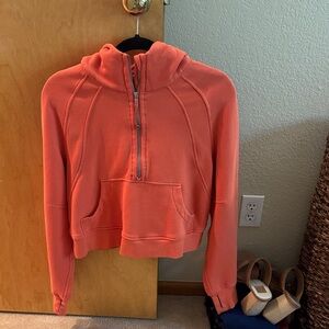Lululemon scuba oversized 1/2 zip hoodie size XS/S